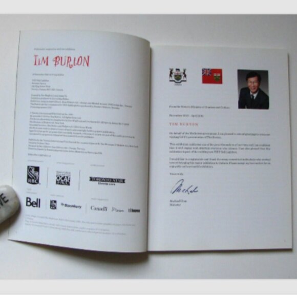 Tim Burton TIFF MOMA Catalog 2010 Toronto Intl Film Festival Art Beetlejuice - Picture 2 of 9